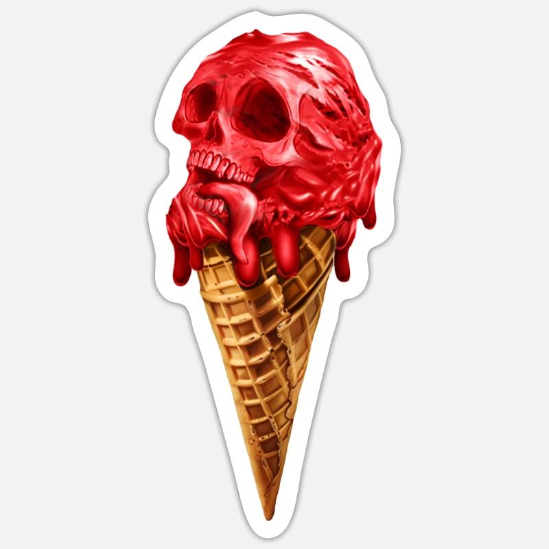 The Crunchy Vanilla Pain Sticker size S (10 x 10 cm)