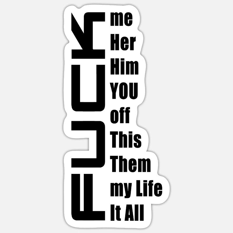 Sticker size S (10 x 10 cm) - 