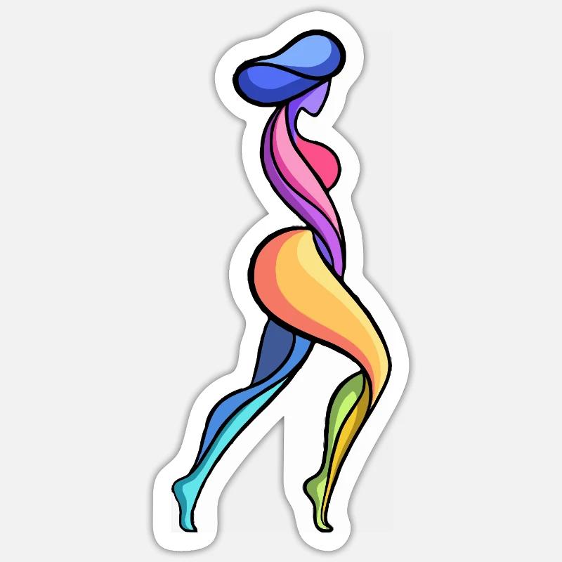 Sticker Größe S (10 x 10 cm) - 