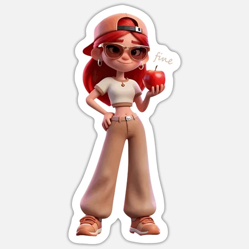 Sticker taille S (10 x 10 cm) - 