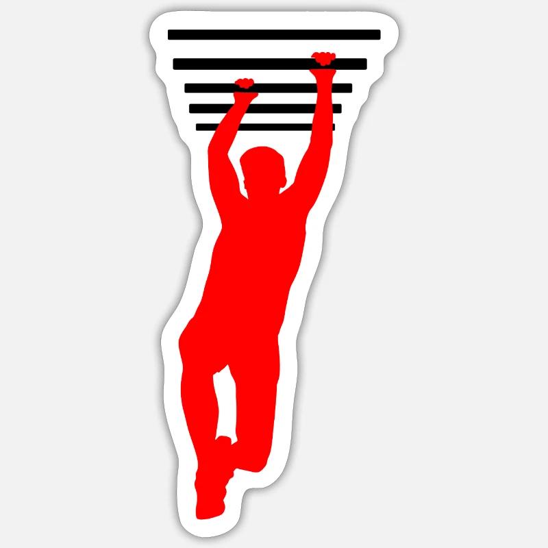Prise OCR – Conception de barres suspendues - Sticker taille S (10 x 10 cm) - blanc mat