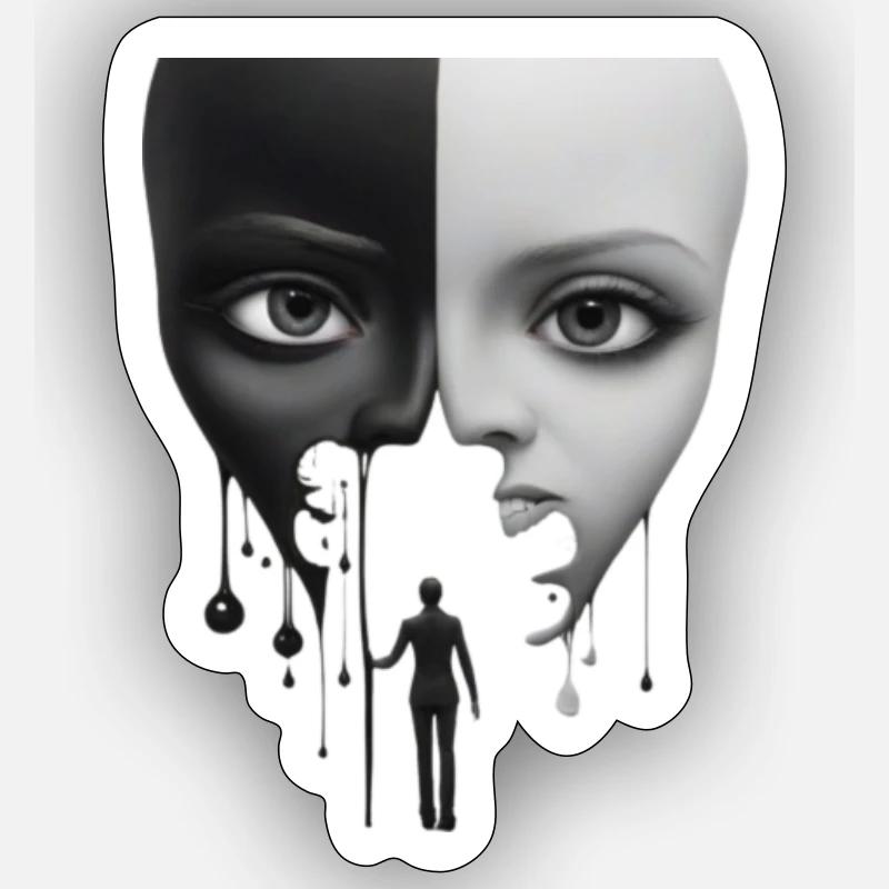 Sticker taille S (10 x 10 cm) - 