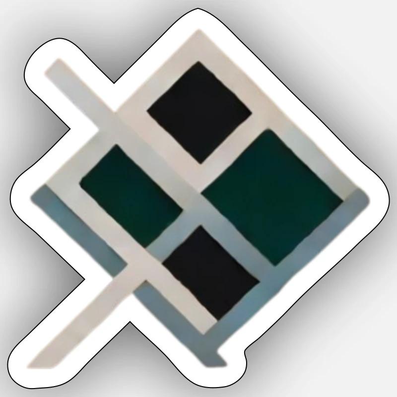 Symbol 4 elemntos Sticker size S (10 x 10 cm)