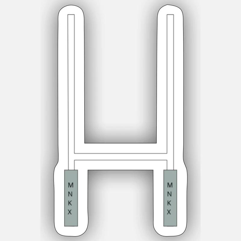 Posts Sticker size S (10 x 10 cm)