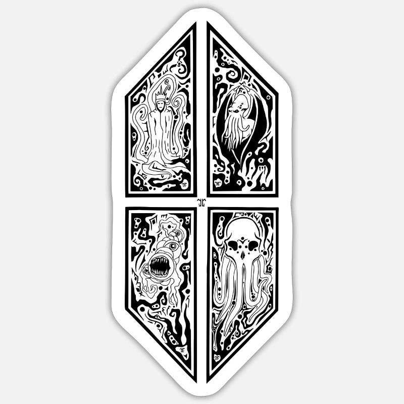 Sticker Größe S (10 x 10 cm) - 