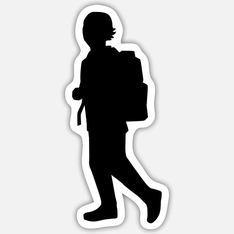 Schüler Sticker Größe S (10 x 10 cm)