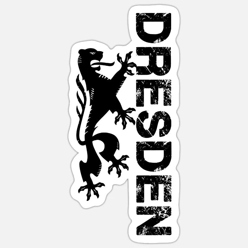 Dresden Sticker Größe S (10 x 10 cm)