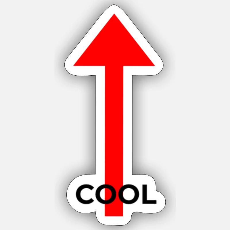 refroidir Sticker taille S (10 x 10 cm)