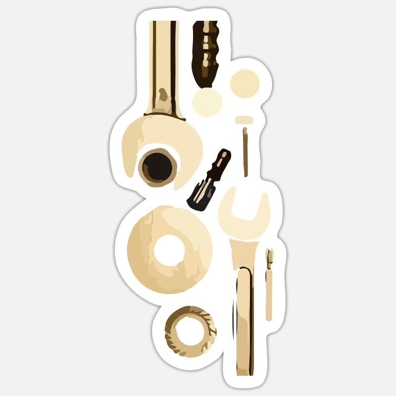 Sticker Größe S (10 x 10 cm) - 