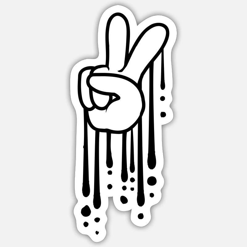 Sticker taille S (10 x 10 cm) - 
