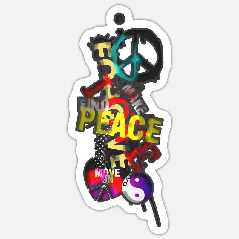 Sticker taille S (10 x 10 cm) - 