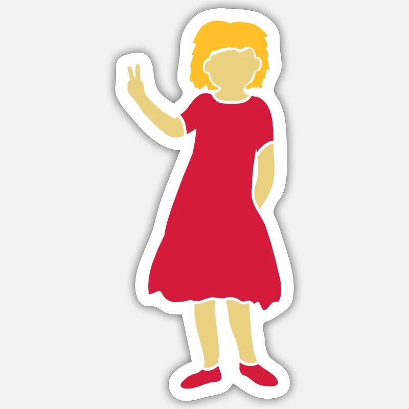 Sticker size S (10 x 10 cm) -