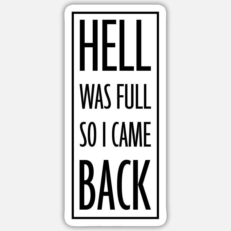 Sticker Größe S (10 x 10 cm) - 