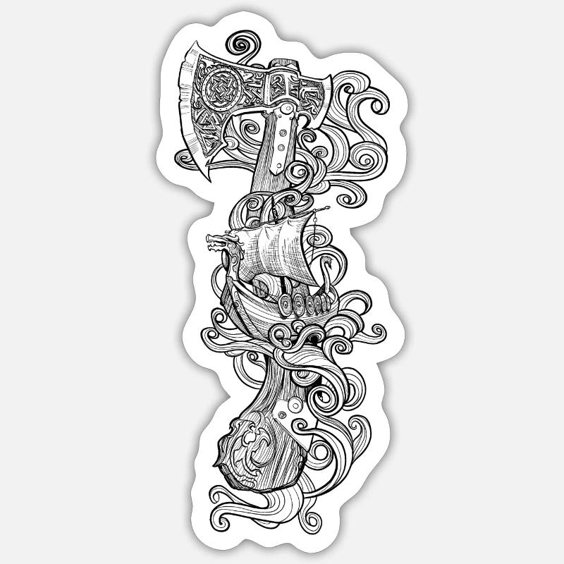 Sticker størrelse S (10 x 10 cm) - 