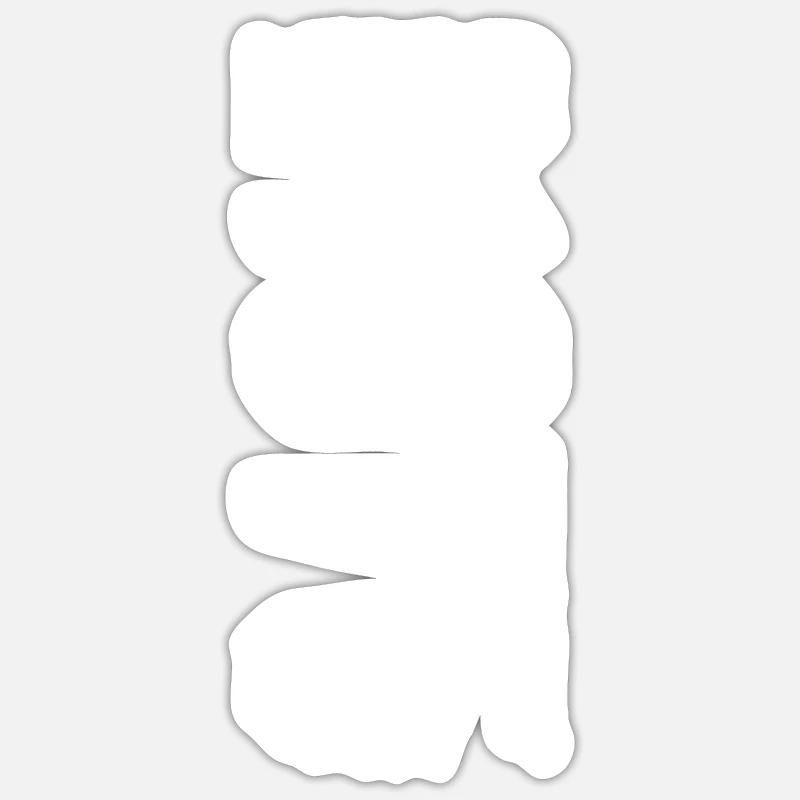 Sticker Größe S (10 x 10 cm) - 