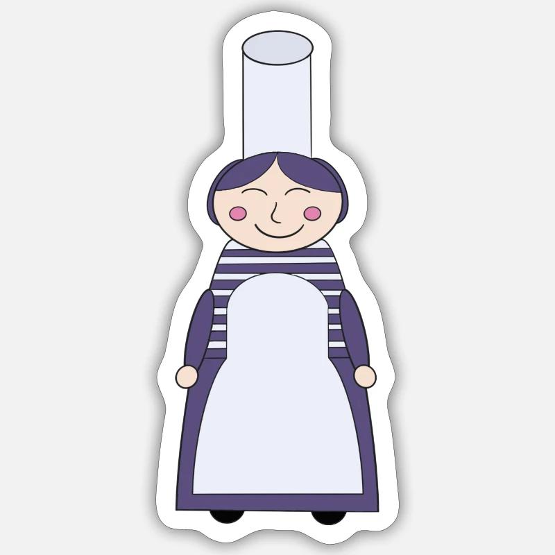 Sticker taille S (10 x 10 cm) - 