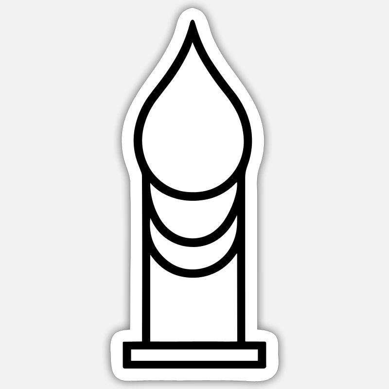 Candle Sticker size S (10 x 10 cm)