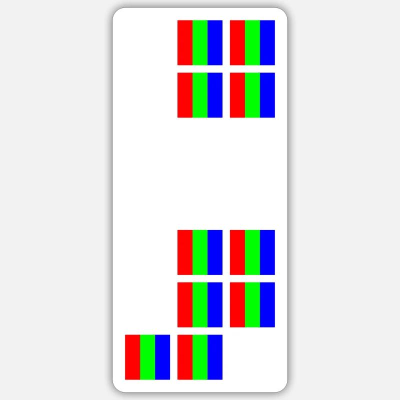 Sticker Größe S (10 x 10 cm) - 