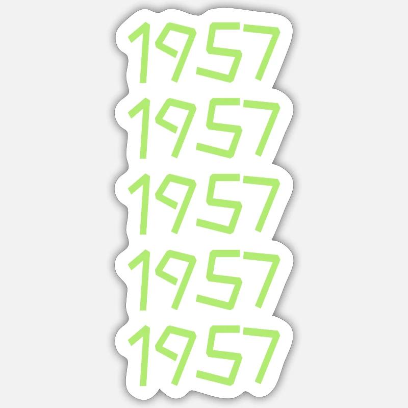 Sun 1957 Sticker size S (10 x 10 cm)
