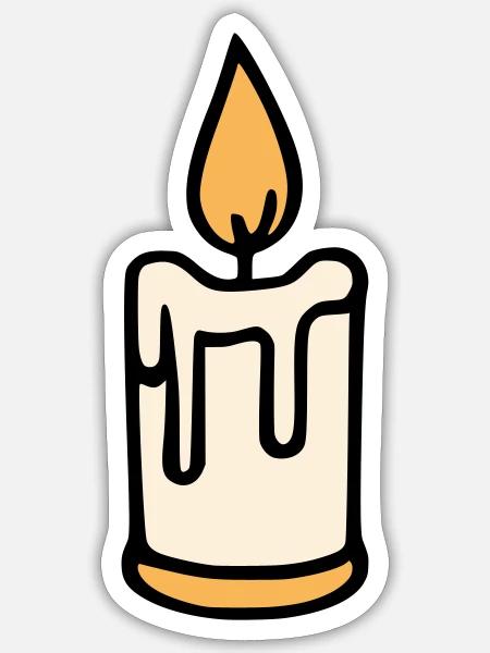  - Sticker Größe S (10 x 10 cm) - Mattweiß