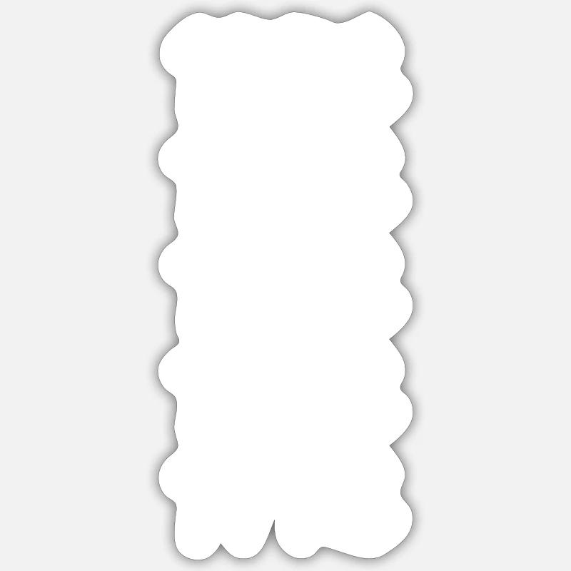 Rétro 1998 - Sticker taille S (10 x 10 cm) - blanc mat