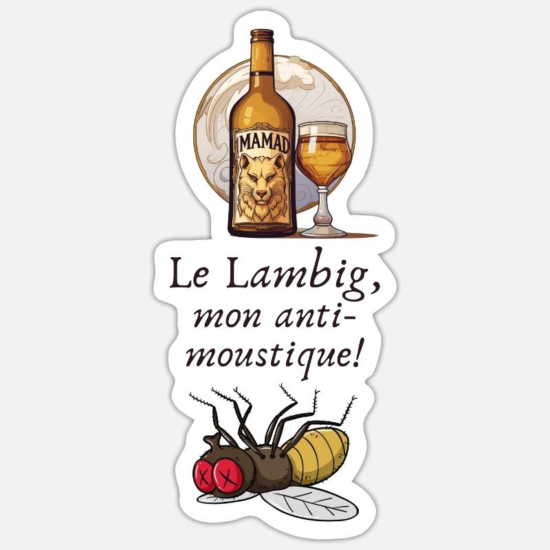 Sticker taille S (10 x 10 cm) - 