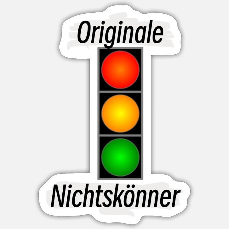 Traffic light Sticker size S (10 x 10 cm)