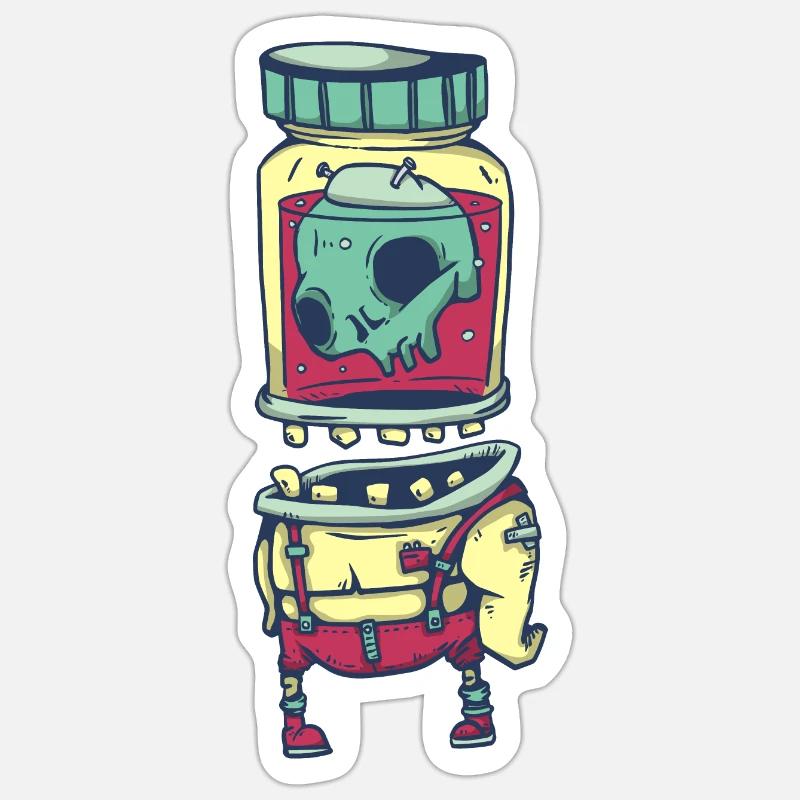 Sticker taille S (10 x 10 cm) - 