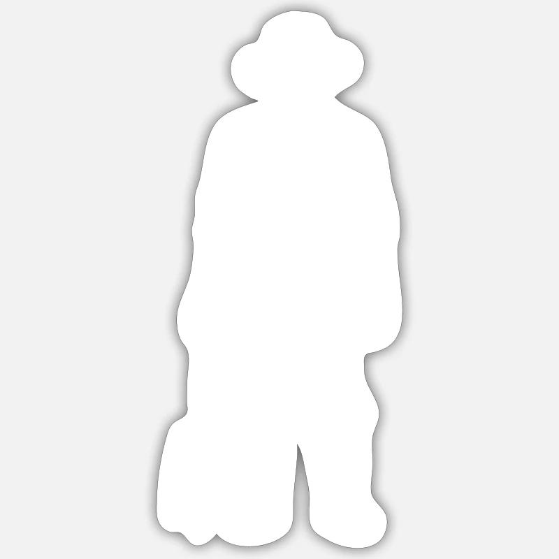 Farmer Work Sticker size S (10 x 10 cm)