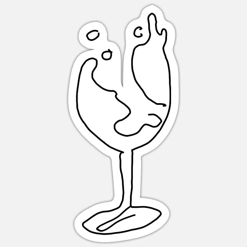 Sticker taille S (10 x 10 cm) - 