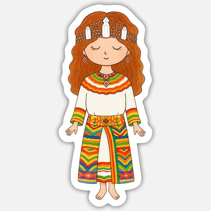 Kabyle Sticker size S (10 x 10 cm)