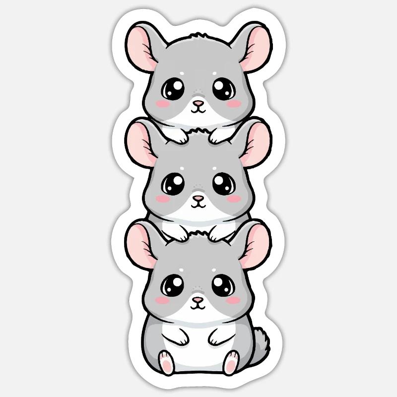 Sticker taille S (10 x 10 cm) - 