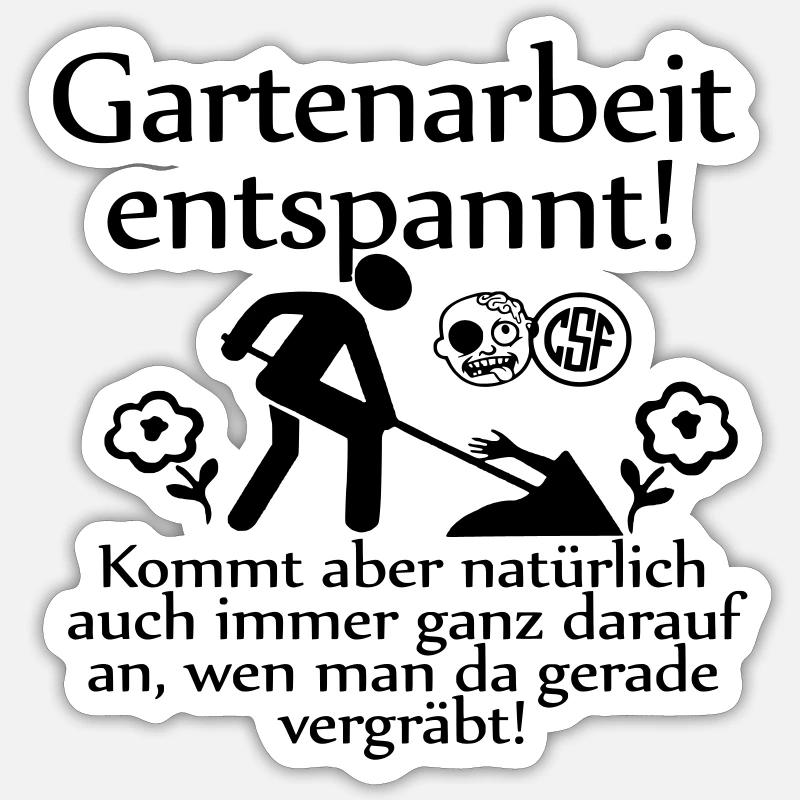 Sticker Größe S (10 x 10 cm) - 