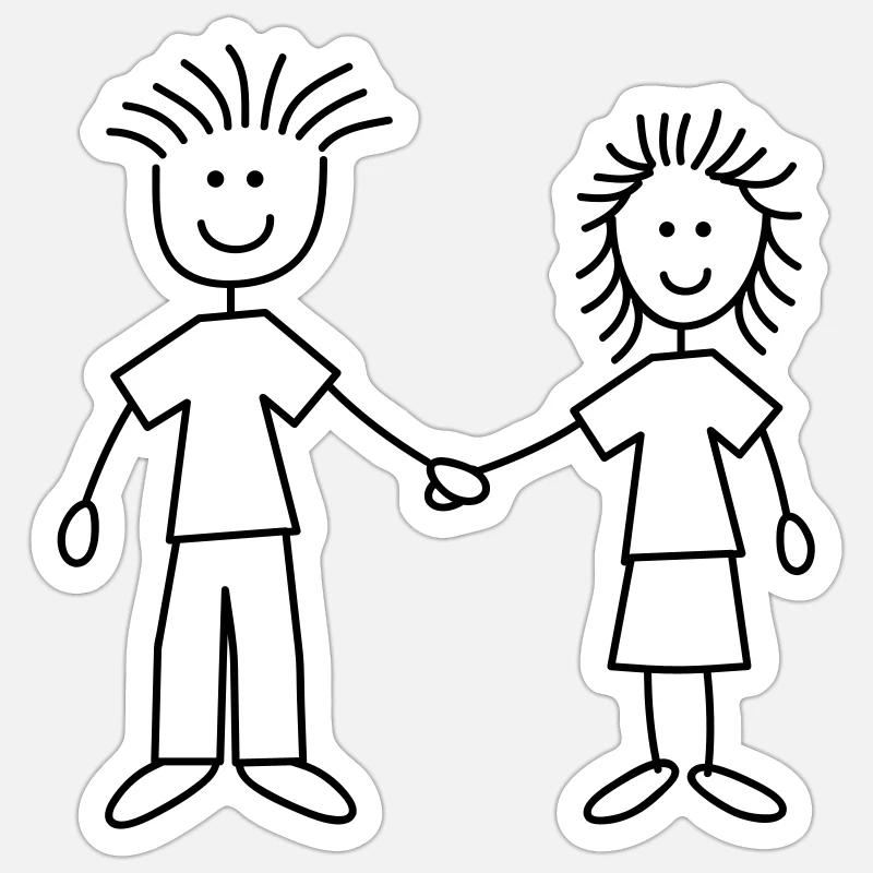 Sticker taille S (10 x 10 cm) - 