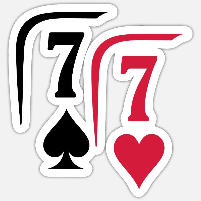 PAIR 7 - Sticker taille S (10 x 10 cm) - blanc mat