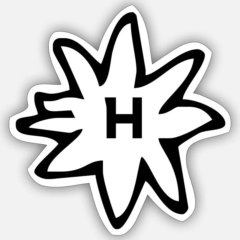 2541614 11268376 haflinger - Sticker Größe S (10 x 10 cm) - Mattweiß