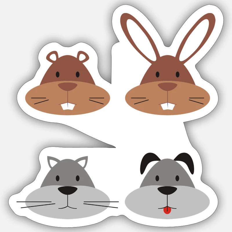 Sticker taille S (10 x 10 cm) - 