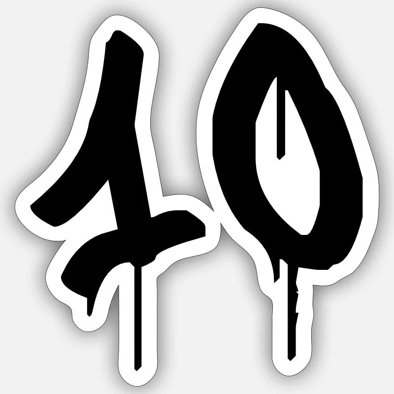 Sticker taille S (10 x 10 cm) - 