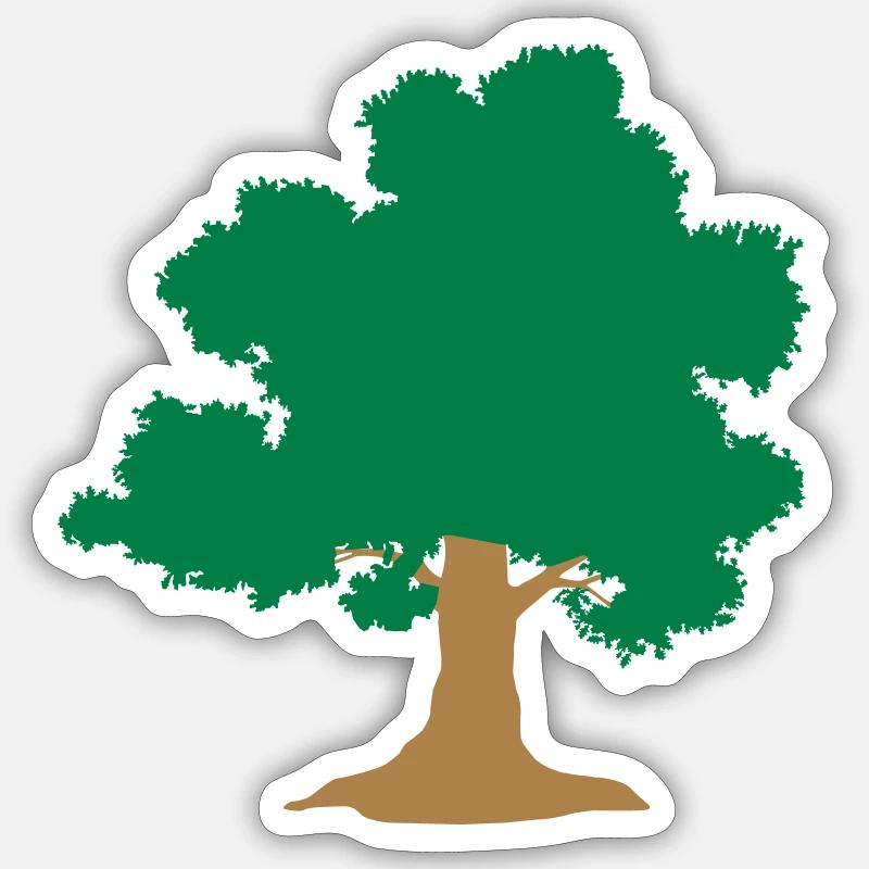 wild tree tree Sticker size S (10 x 10 cm)