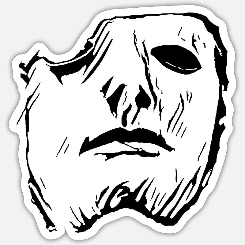 Sticker taille S (10 x 10 cm) - 