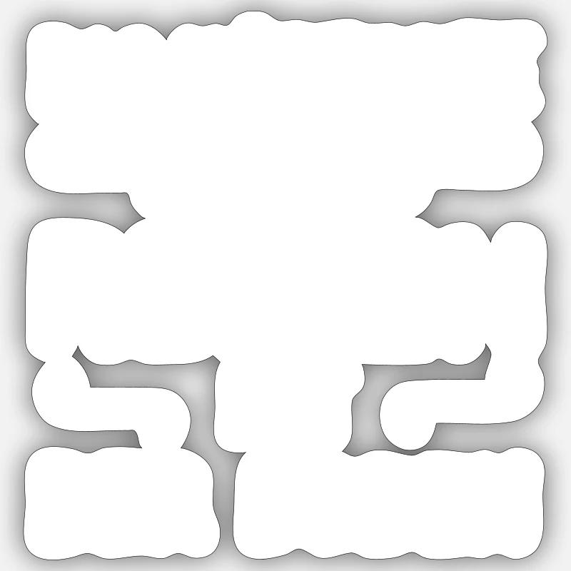 Sticker taille S (10 x 10 cm) - 