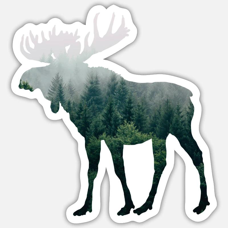 élan Sticker taille S (10 x 10 cm)
