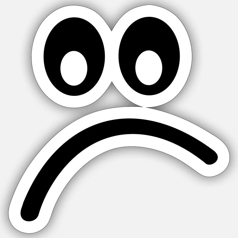 Smiley Sticker size S (10 x 10 cm)