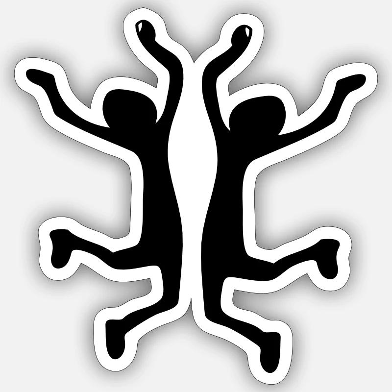 Sticker Größe S (10 x 10 cm) - 