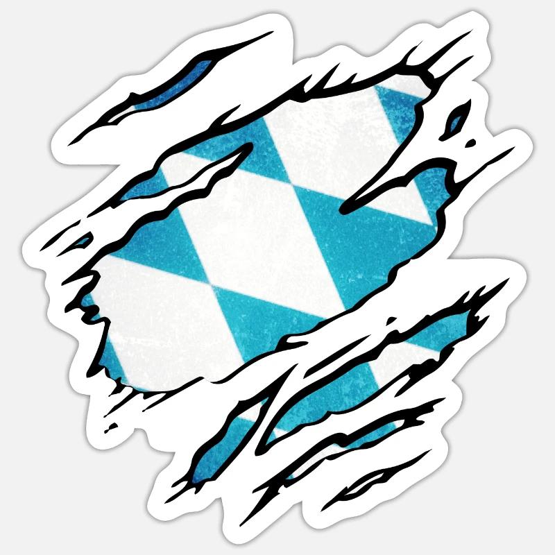 Baviera Sticker formato S (10 x 10 cm)