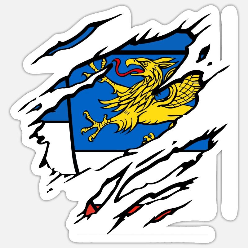 Sticker Größe S (10 x 10 cm) - 