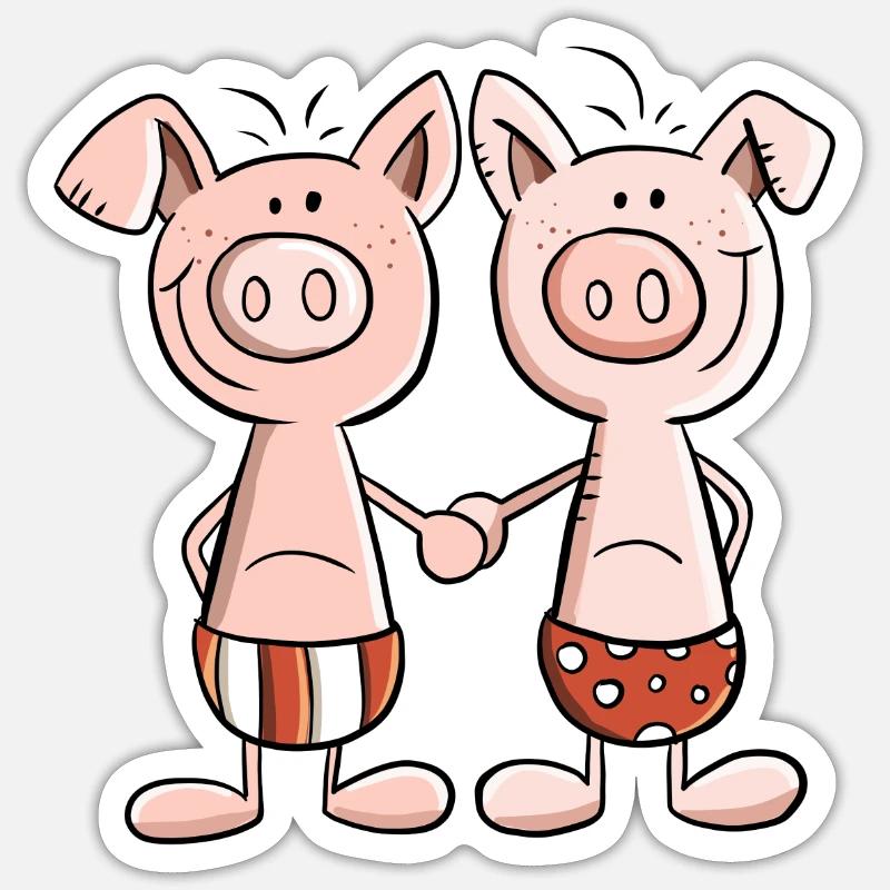 Sticker Größe S (10 x 10 cm) - 