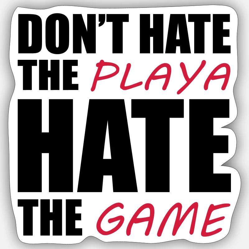 Playa - Sticker size S (10 x 10 cm) - white matte