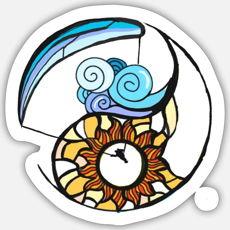 Sticker taille S (10 x 10 cm) - 