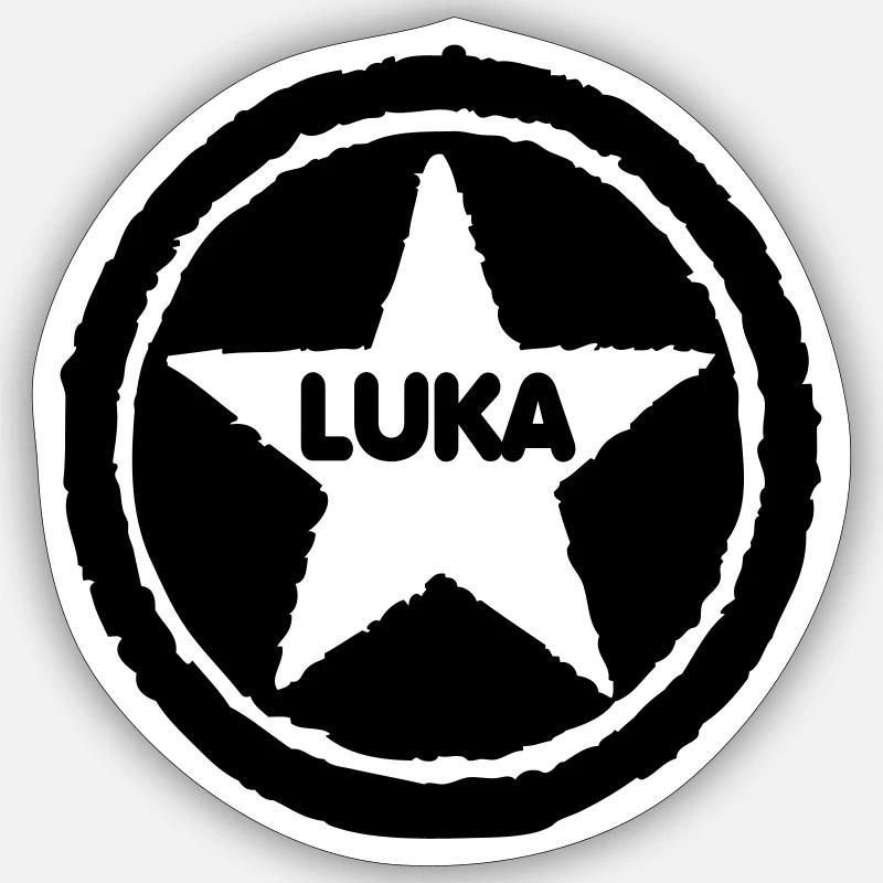 Luka Sticker Größe S (10 x 10 cm)